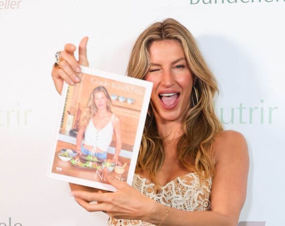 Gisele Bündchen tem o segundo livro de receitas mais vendido do ‘The New York Times’