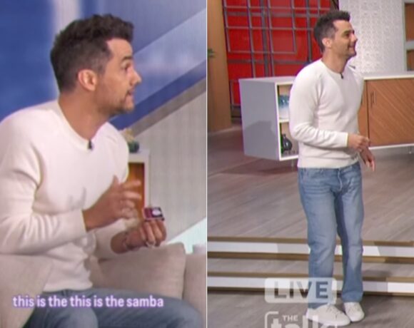 Wagner Moura ensina ‘samba miudinho’ da Bahia durante programa de TV nos EUA