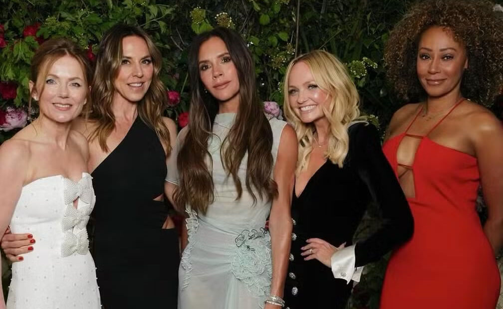 David Beckham publica vídeo das Spice Girls reunidas na festa de Victoria
