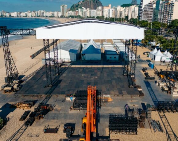 Palco da Madonna em Copacabana terá o dobro do tamanho do usado na turnê mundial
