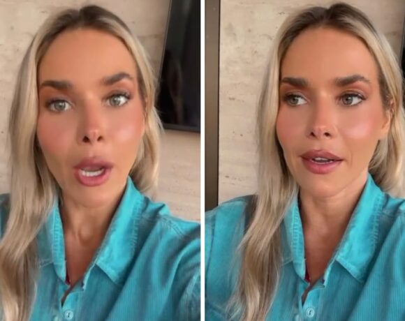 Monique Alfradique retorna ao mundo virtual e faz um alerta aos fãs.