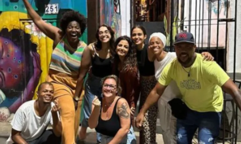 Emanuelle Araujo grava novo clipe em Salvador.