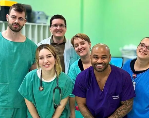 Amanda e Cezar Black se unem para trabalhar juntos em hospital no Rio Grande do Sul