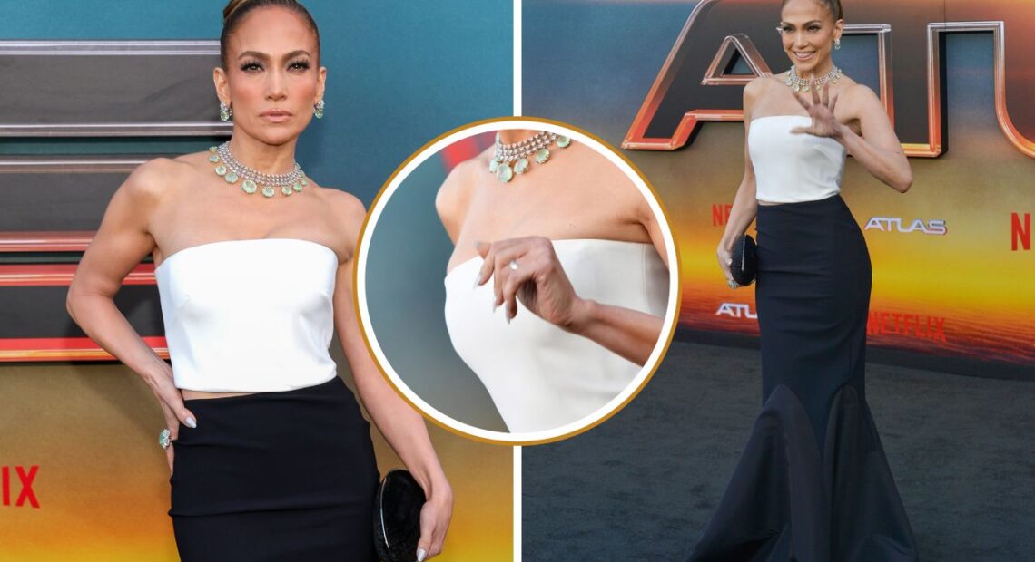 Jennifer Lopez comparece sozinha à pré-estreia, alimentando rumores de separação.