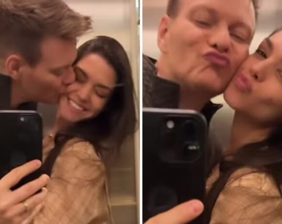 Michel Teló e Thaís Fersoza curtem um momento a sós, longe dos filhos.