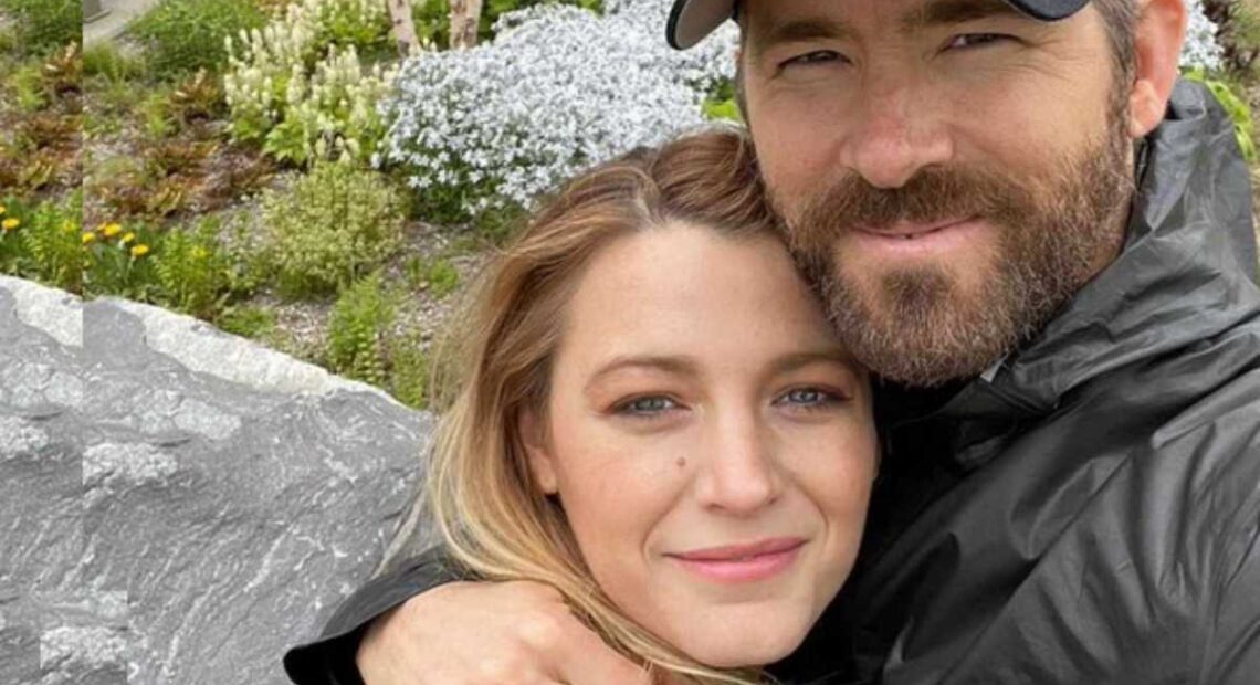 Revista divulga o nome do quarto filho de Ryan Reynolds e Blake Lively