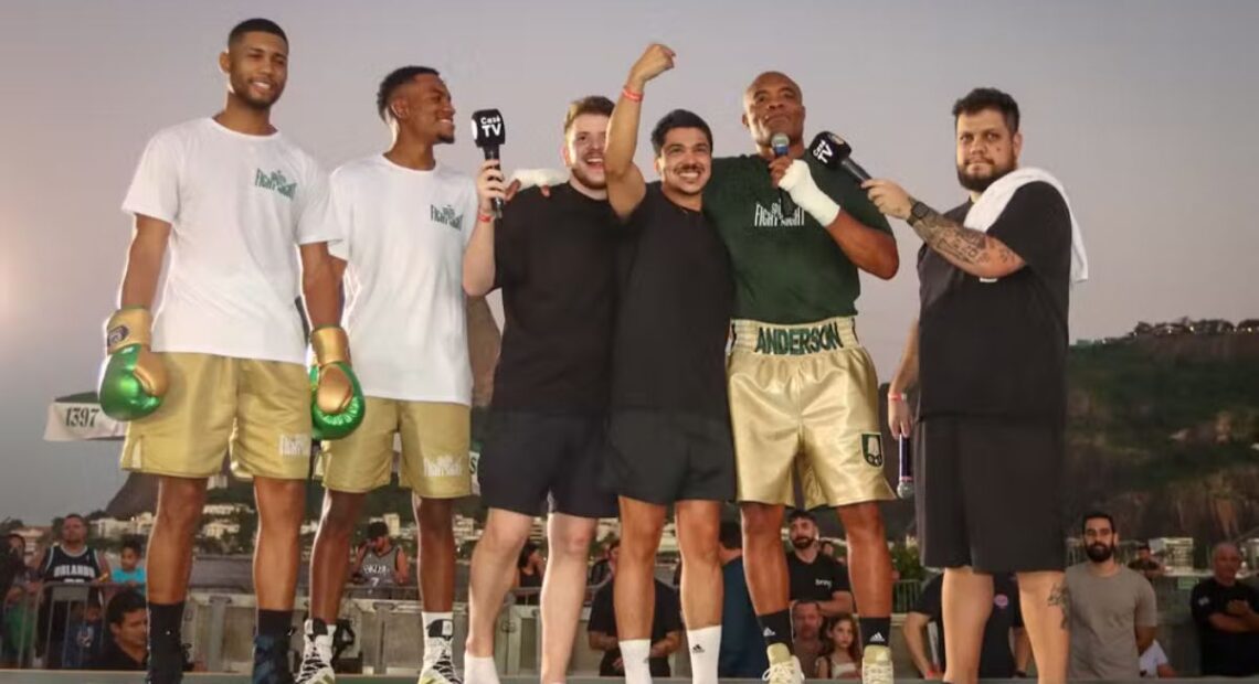 Anderson Silva se vinga de Chico Moedas