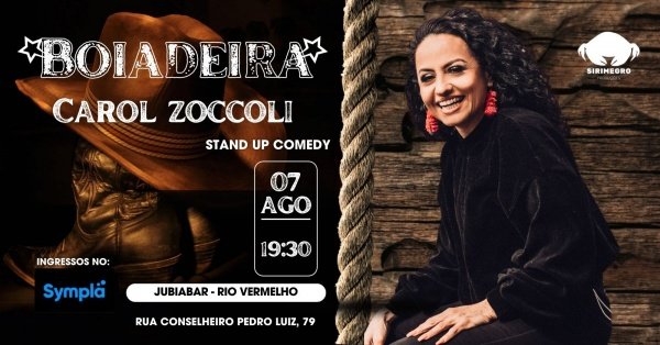 CAROL ZOCCOLI EM BOIADEIRA