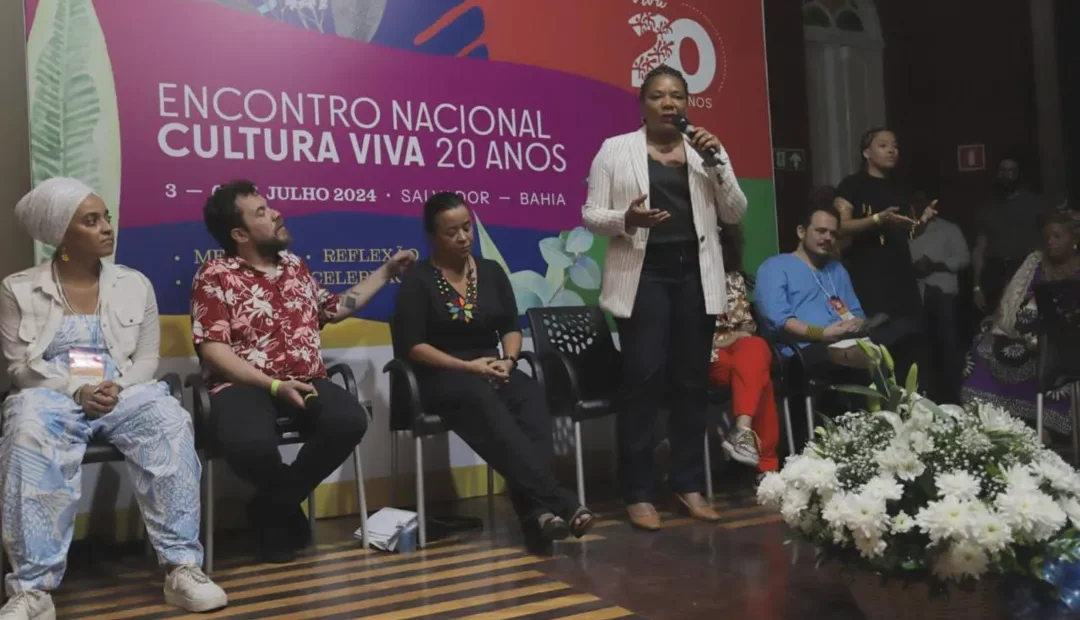 Margareth Menezes celebra 20 anos do projeto Cultura Viva em Salvador