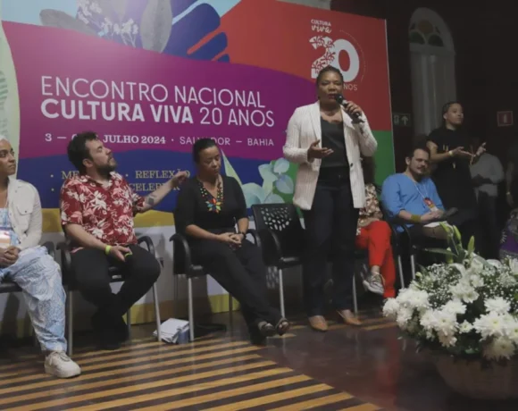 Margareth Menezes celebra 20 anos do projeto Cultura Viva em Salvador