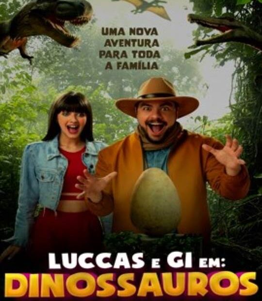LUCCAS E GI EM DINOSSAUROS