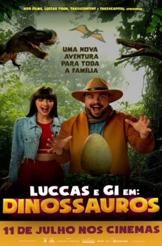 LUCCAS E GI EM DINOSSAUROS