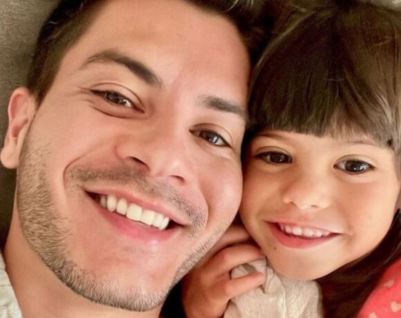 Arthur Aguiar pede desculpas por comentário polêmico envolvendo sua filha