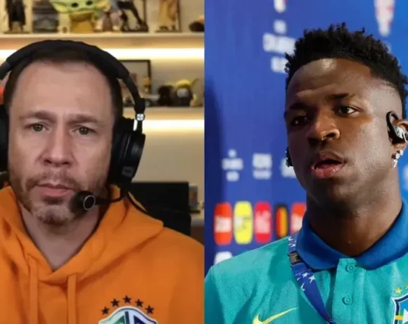 Vini Jr responde de forma direta a críticas de Tiago Leifert.