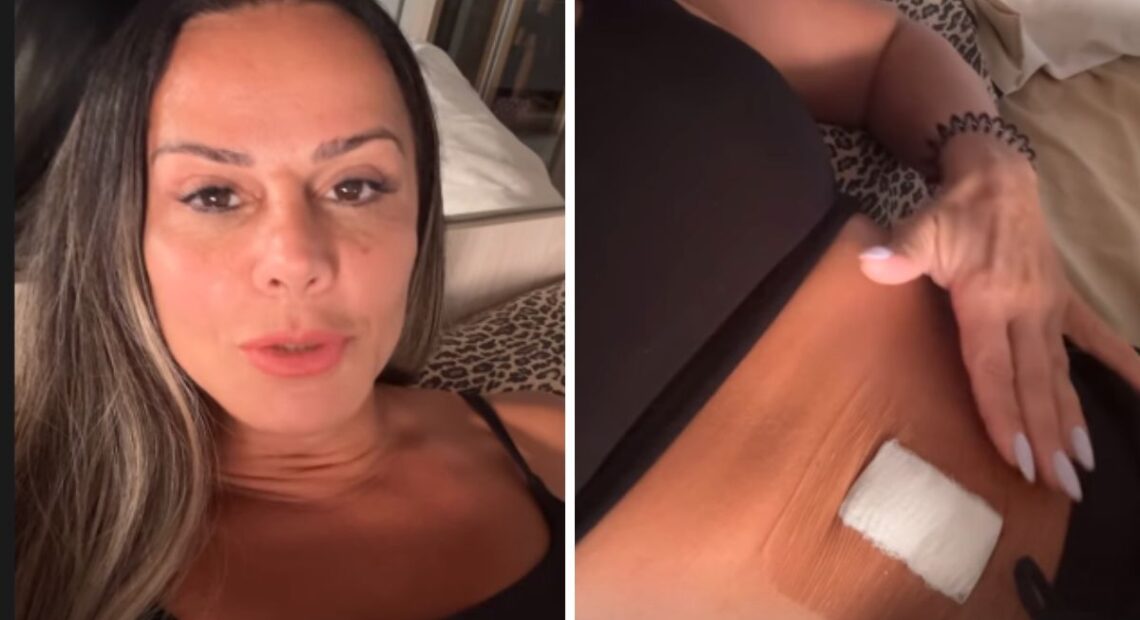 Viviane Araújo passa por cirurgia e informa sobre seu estado de saúde
